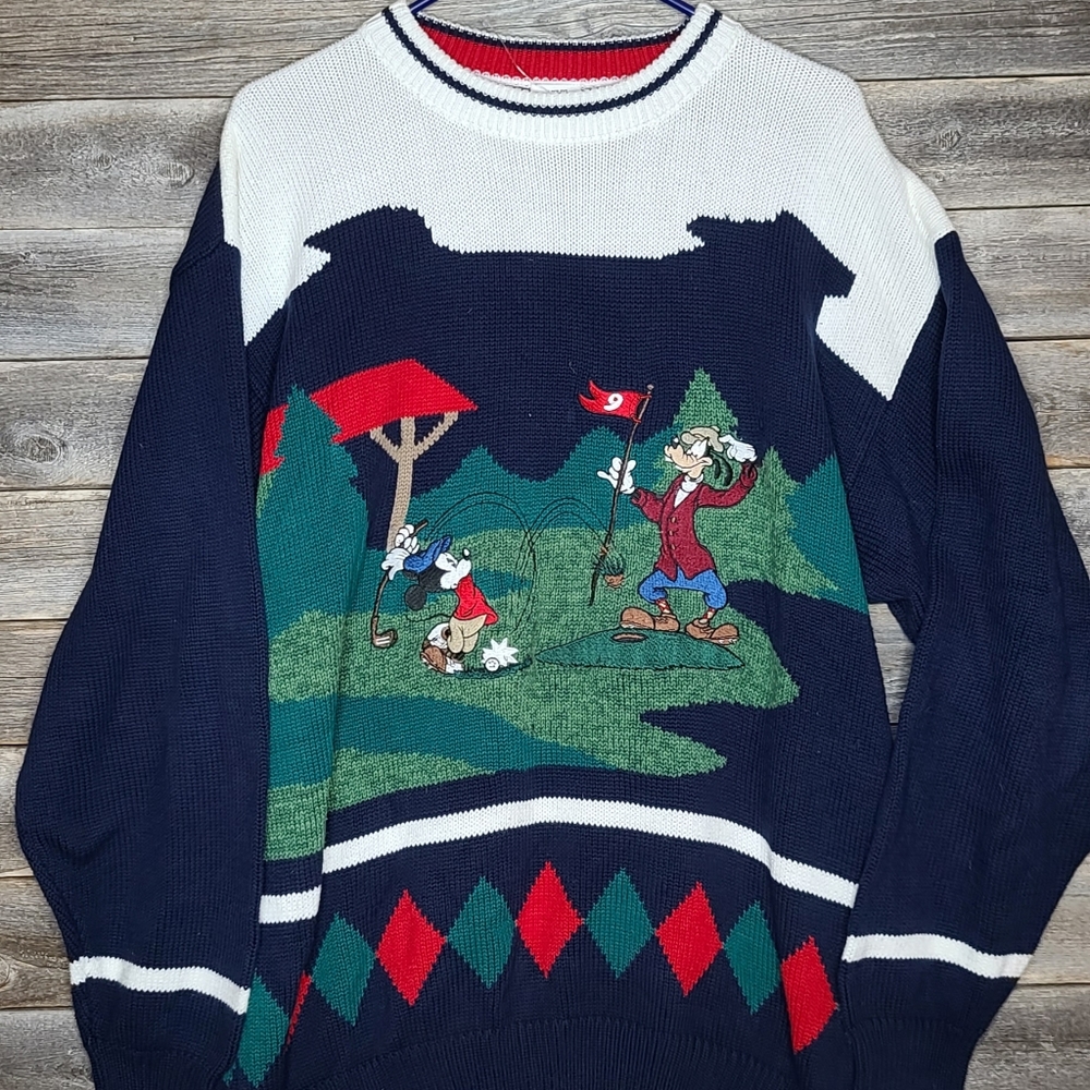 The Disney Store Golfing Sweater